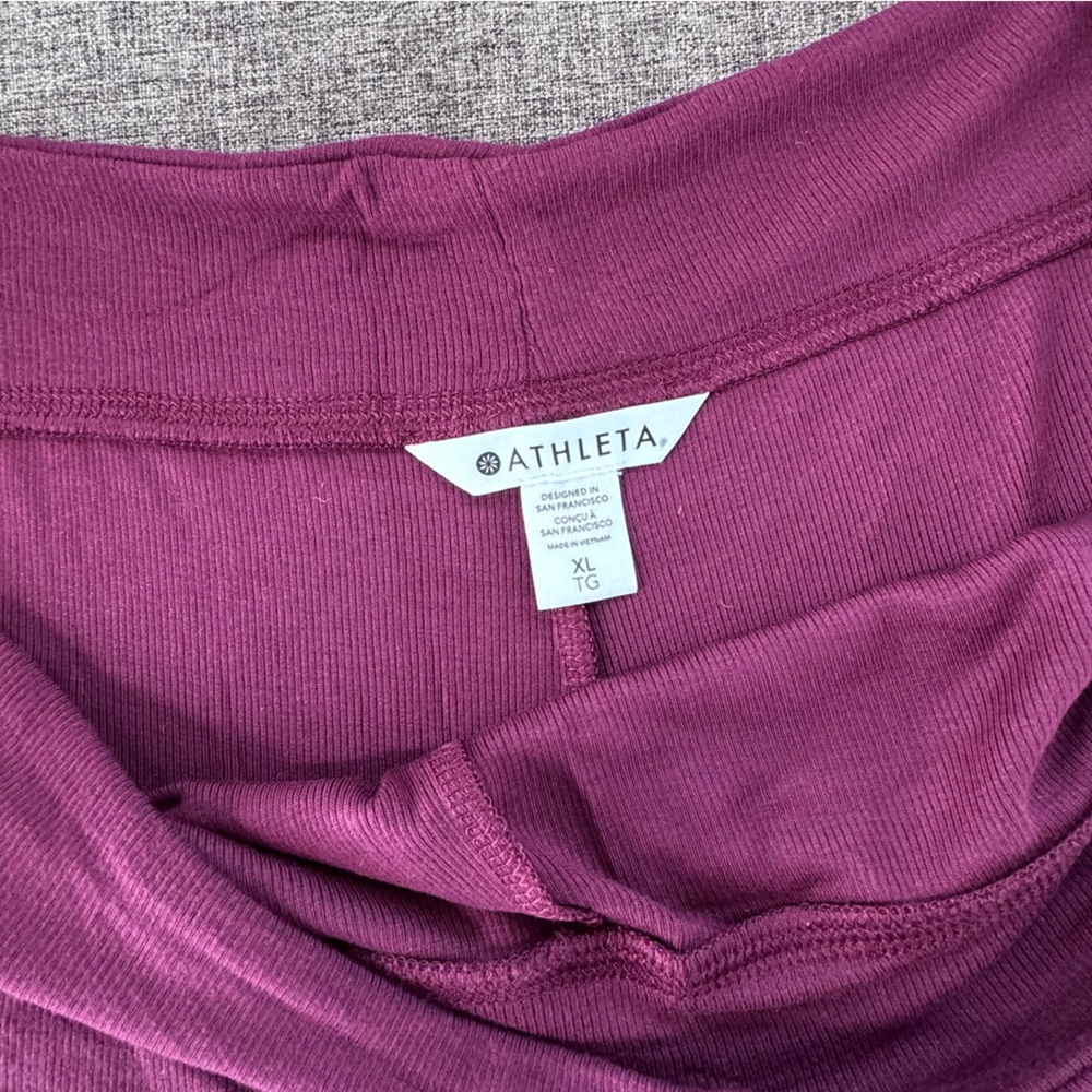 Athleta Well Rested Rib Sleep Short - Picture 4 of 6